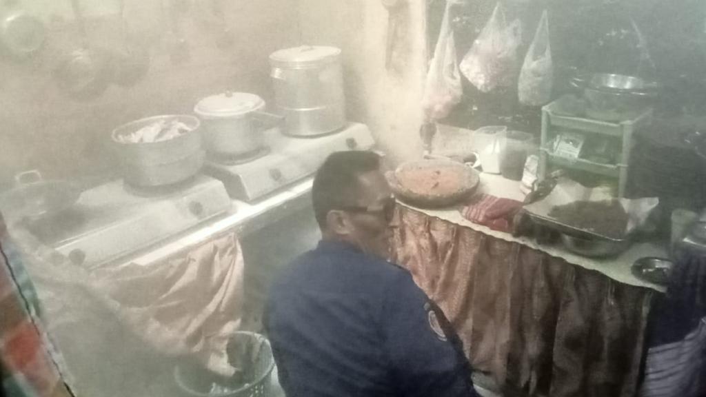 Regulator Gas Bocor, Warung Nasi di Ciamis Nyaris Terbakar, Pemilik Alami Luka Ringan