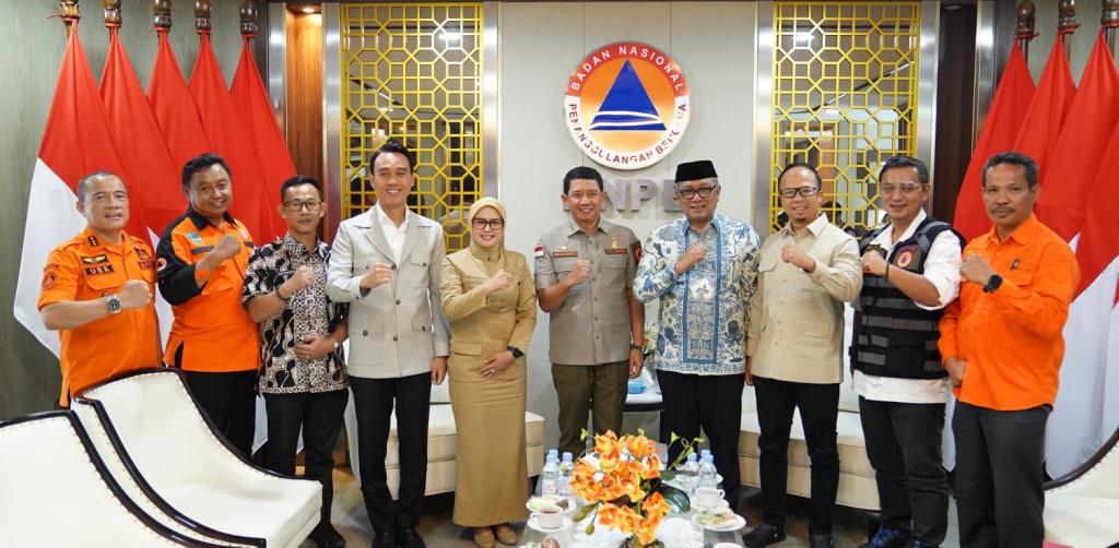 Perkuat Sinergi Penanggulangan Bencana, Wali Kota Tasikmalaya Kunjungi BNPB di Jakarta