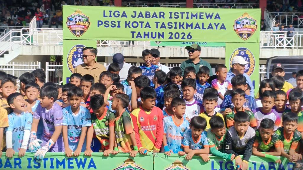 Meriah, Liga Jabar Istimewa 2026 Tingkat Kota Tasikmalaya U-10 dan U-12 Resmi Bergulir