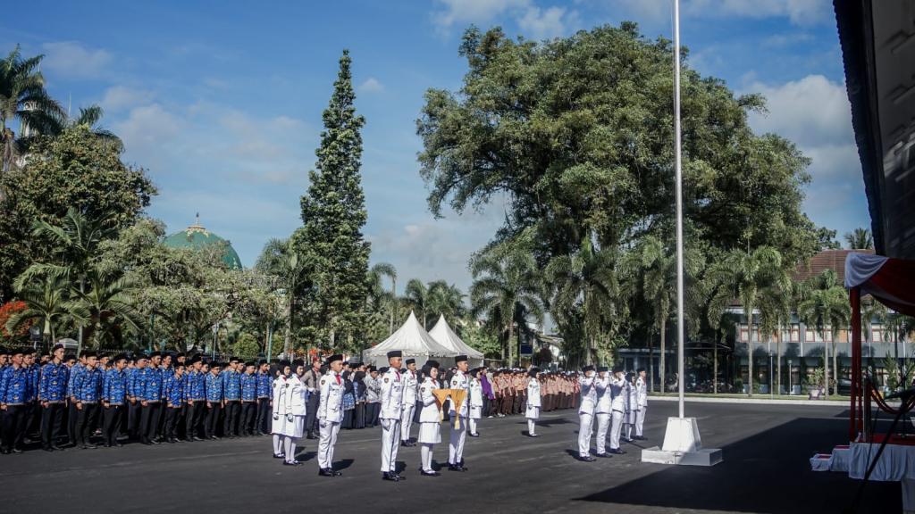 Peringatan Hardiknas dan Otda 2026 di Ciamis, Herdiat Dorong Pendidikan Berkualitas dan Sinergi Semua Pihak