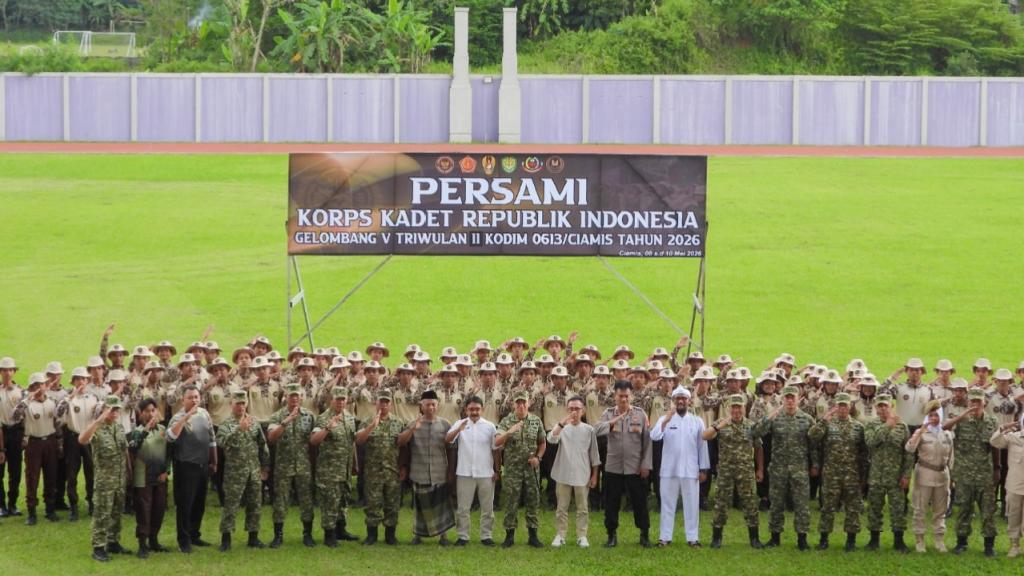 Dandim Ciamis Buka Persami KKRI, Cetak Generasi Tangguh Menuju Indonesia Emas 2045