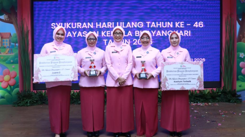 Harumkan Nama Daerah, Pocil TK Kemala Bhayangkari 25 Ciamis Sabet Juara Umum II dan Kostum Terbaik se-Jawa Barat