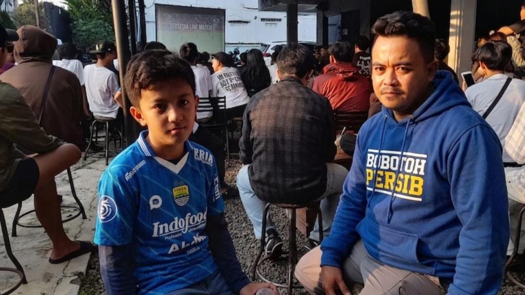 Kisah Fillio, Bobotoh Cilik asal Tasikmalaya: Menangis Merengek ke Ayah Ingin Nobar Persib vs Persija