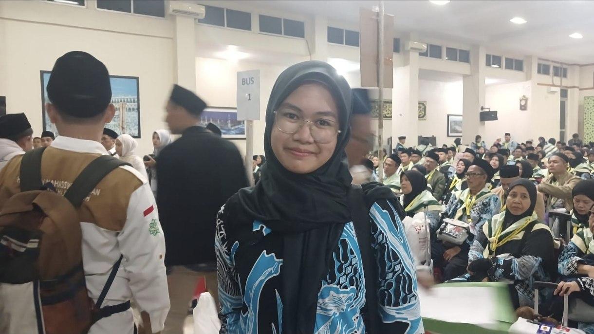 Jadi JCH Termuda di Usia 15 Tahun, Nida asal Kota Tasikmalaya Tunaikan Ibadah Haji Gantikan Ayahnya yang Wafat
