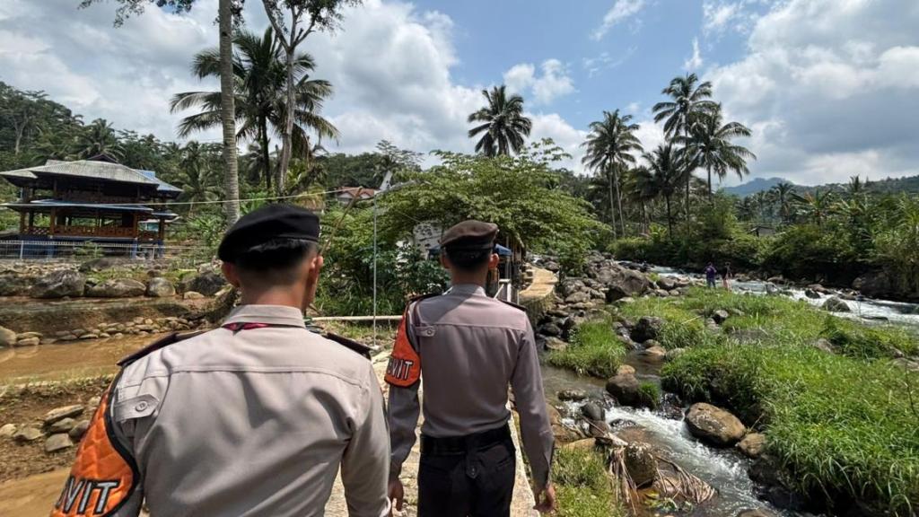 Antisipasi Gangguan Kamtibmas, Polres Ciamis Perketat Pengamanan Objek Wisata Cadas Ngampar