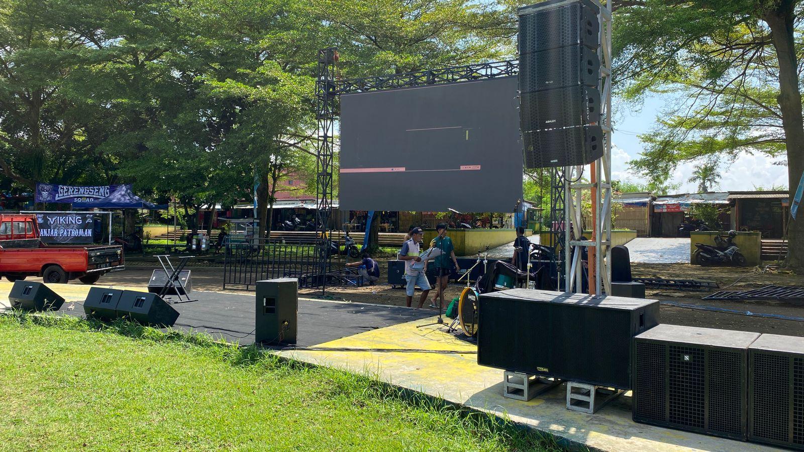 Mapag Persib Juara, Polres dan Pemkot Banjar Gelar Nobar Akbar Libatkan UMKM di Taman Kota Sore Ini