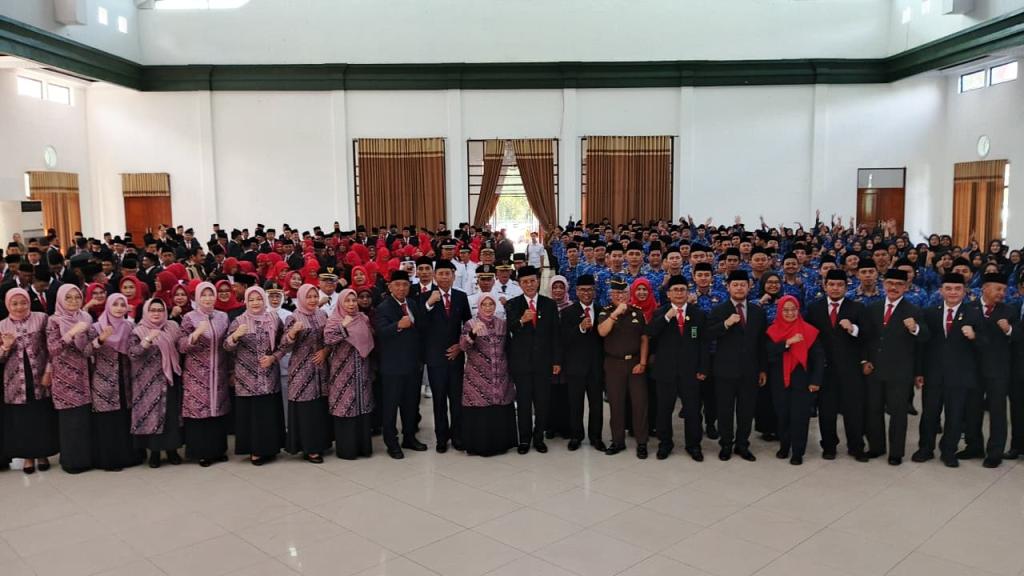 Dilantik Herdiat, 426 ASN Ciamis Diminta Maksimal Layani Masyarakat Meski APBD Defisit
