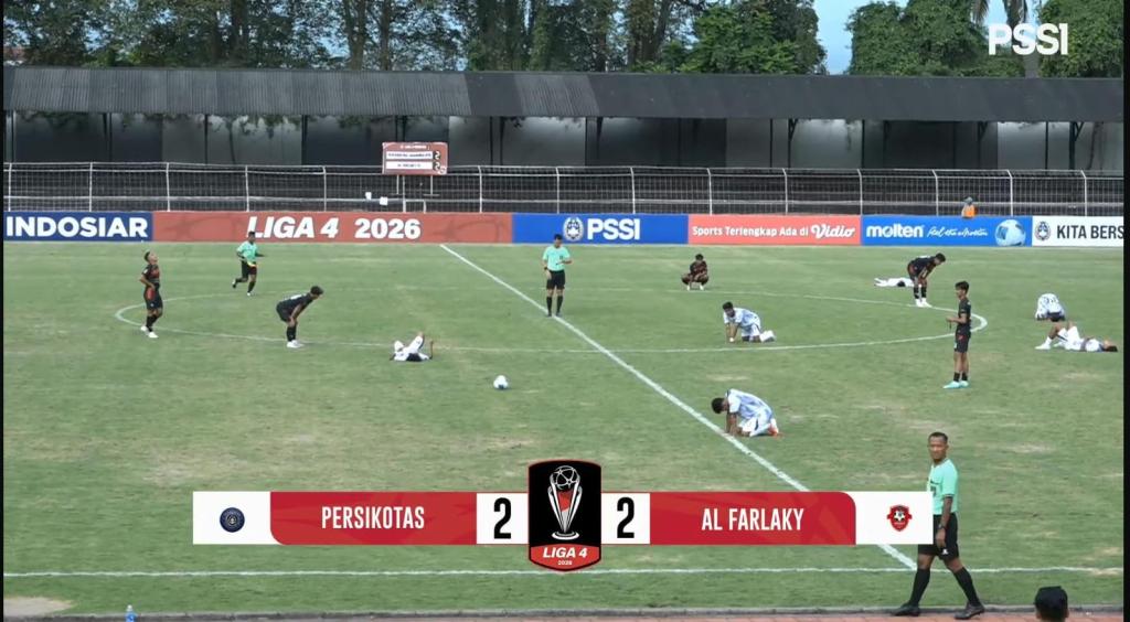 Liga 4 Piala Presiden 2026: Persikotas Tasikmalaya Petik Hasil Imbang 2-2 Lawan AL Farlaky FC di Laga Pembuka