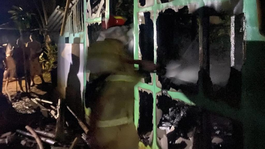 Rumah Milik Petani di Banjaranyar Ciamis Ludes Terbakar