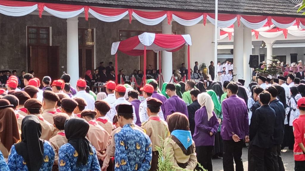 Hari Lahir Pancasila 2026: Pemkab Ciamis Gelar Upacara Khidmat, Tegaskan Pancasila Fondasi Perdamaian Dunia