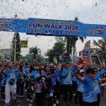 Membludak! 2.000 Peserta Ramaikan Galunggung Bhayangkara Fun Walk 2026 Polres Tasikmalaya Kota