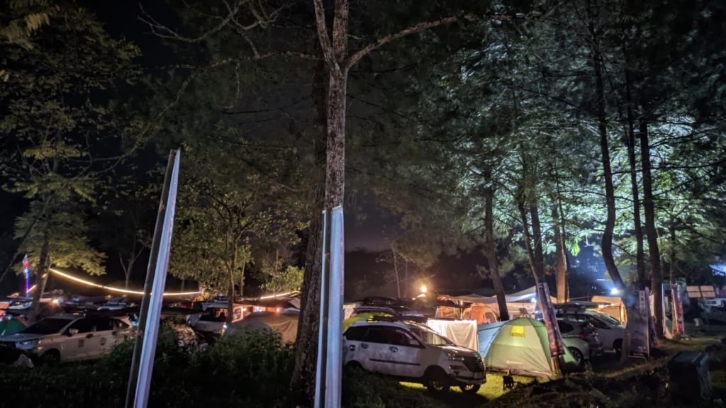 Bukit Nangreu Galunggung Tasikmalaya Jadi Magnet Ratusan Campervan Se-Jawa Barat dalam Perayaan Anniversary Ke-4 CVI Priatim