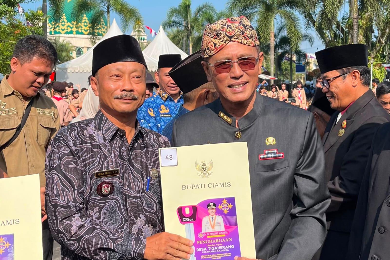 Bapenda Ciamis Berikan Penghargaan dalam Pengelolaan Pendapatan Asli Daerah Tahun 2026