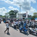 Meriahkan Milad ke-48, Ribuan Pemotor Hamida Konvoi dari Lanud Menuju Pesantren Miftahul Huda Manonjaya