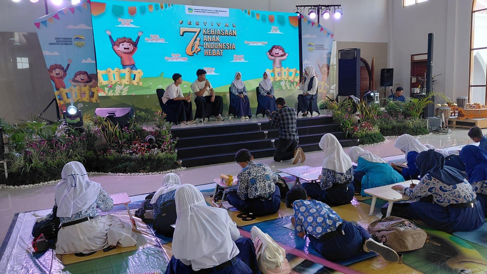 Disdikbud Kabupaten Tasikmalaya Gelar Festival 7 Kebiasaan Anak Indonesia Hebat Tingkat SMP