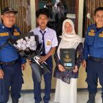 Damkar Ciamis Dampingi Siswa Yatim Hadiri Perpisahan Sekolah, Wujud Kepedulian di Luar Tugas Pemadaman