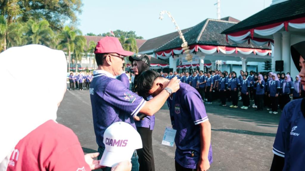 Lepas 314 Atlet ke POPWILDA dan PORSENITAS XIII 2026, Bupati Ciamis Titip Pesan Jaga Nama Baik Daerah