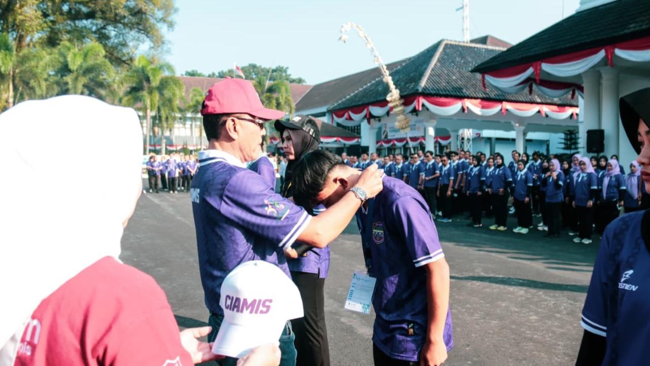 Lepas 314 Atlet ke POPWILDA dan PORSENITAS XIII 2026, Bupati Ciamis Titip Pesan Jaga Nama Baik Daerah