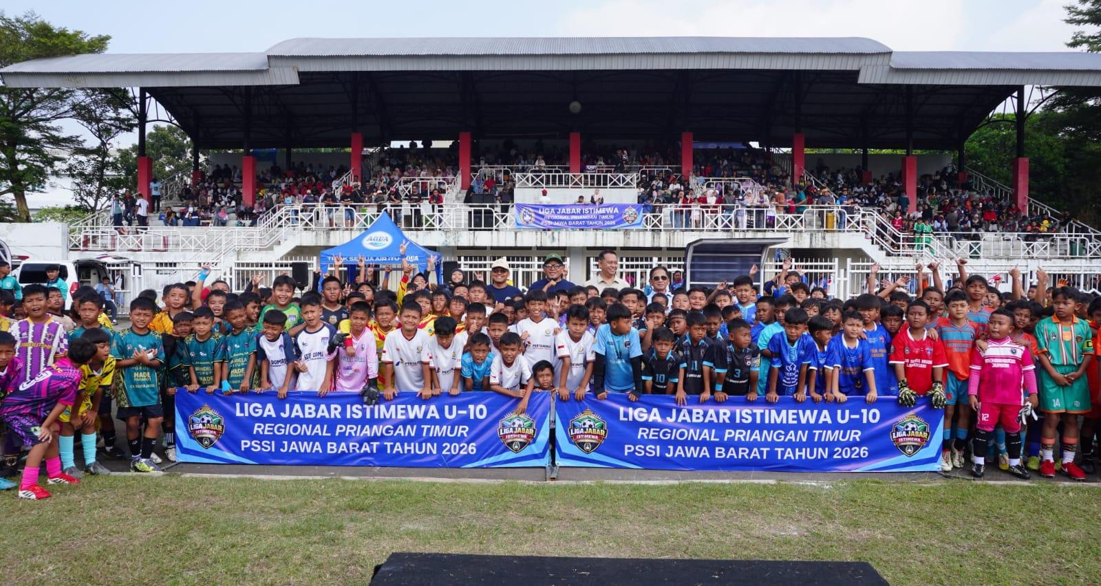 Liga Jabar Istimewa KU-10 Resmi Bergulir di Stadion Wiradadaha, Jadi Ajang Pembinaan Talenta Muda Sepak Bola