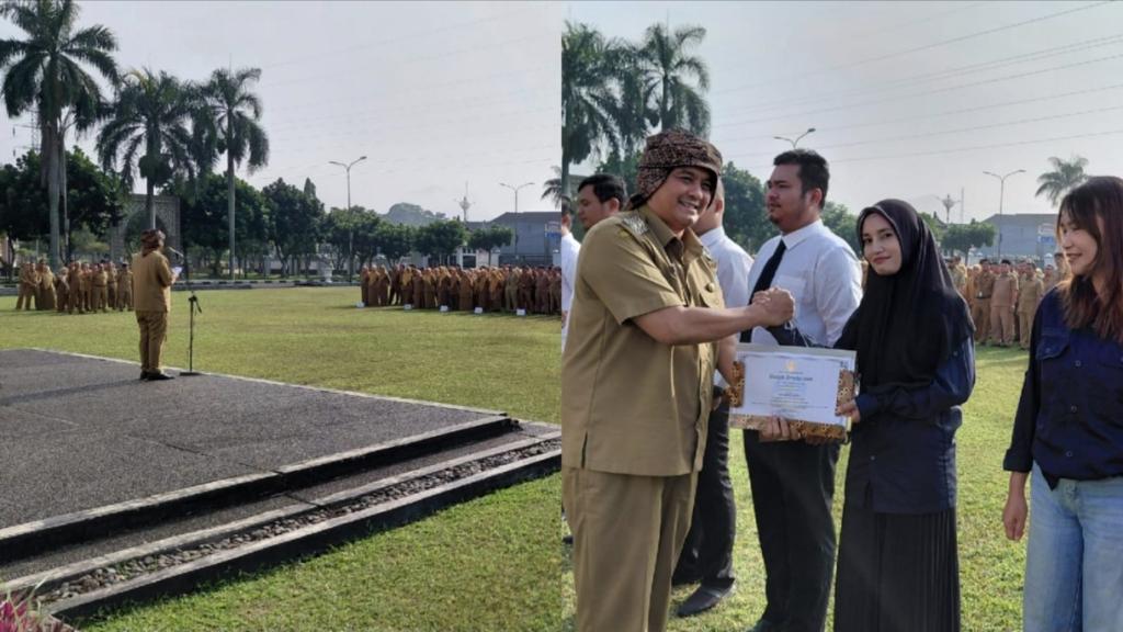 Pimpin Apel Gabungan, Diky Candra Beri Penghargaan dan Suntik Semangat ASN Kota Tasikmalaya