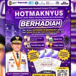 Jelang Undian Perdana HOTMAKNYUS, Bapenda Ciamis Ajak Warga Upload Struk dan Menangkan Hadiah HP