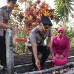 HUT ke-80 Bhayangkara, Polres Ciamis Gelar Ziarah dan Tabur Bunga di TMP Imbanagara