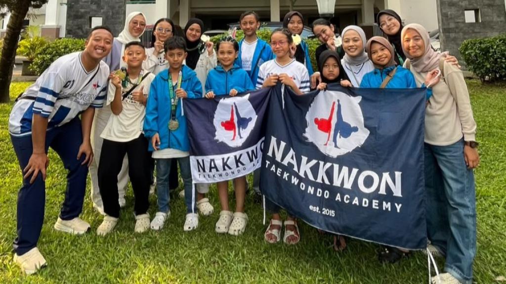 Keren! Nakkwon Taekwondo Academy Tasikmalaya Sabet 13 Medali di Ajang Internasional Yogyakarta