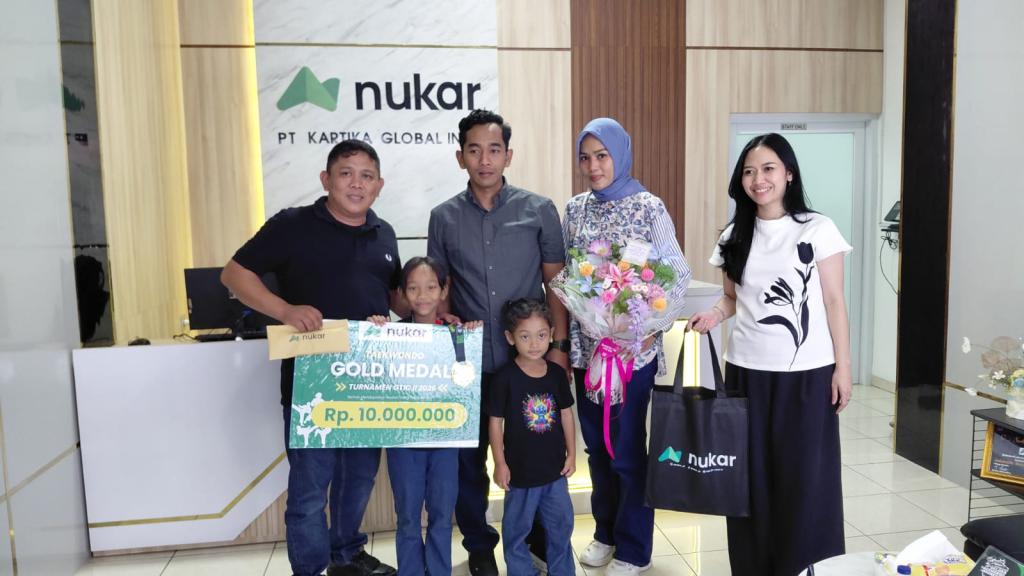 Nukar Berikan Apresiasi Kepada Arizoya Peraih Medali Emas di Kejuaraan Taekwondo Internasional, Orang Tua Sentil Perhatian Pemerintah
