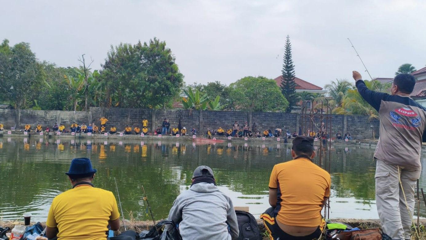 Lomba Mancing Hari Bhayangkara ke-80, Polres Tasikmalaya Kota Pererat Kedekatan dengan Masyarakat
