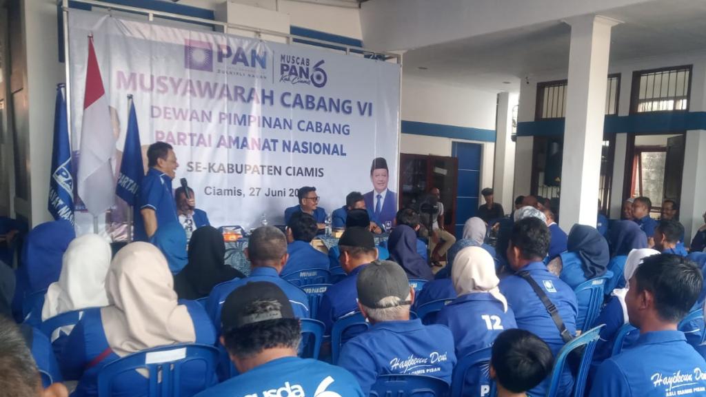 Panaskan Mesin Politik Menuju 2029, PAN Ciamis Gelar Muscab VI dan Perkuat Akar Rumput