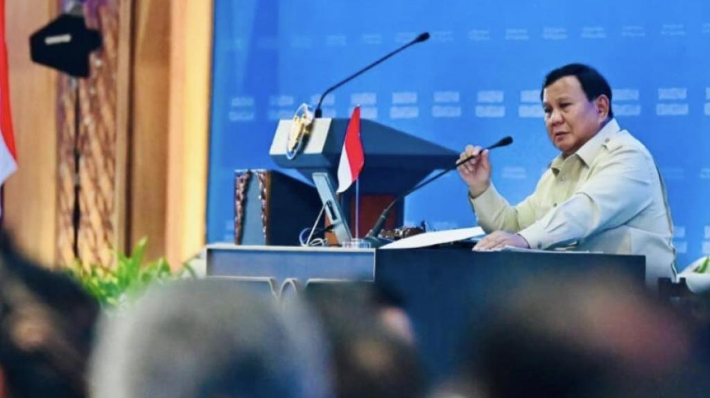 Prabowo: Teknologi Harus Jadi Solusi Percepat Penyelesaian Persoalan Bangsa, AI Jadi Tantangan Baru