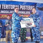 Perkuat Sektor Produktif di Linggajati, TNI AU Gelar Penyuluhan Pangan dan Serahkan Bantuan Hand Tractor
