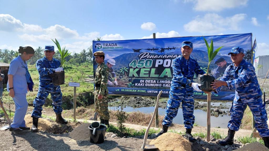 Serbuan Teritorial Pusterau di Linggajati Tasikmalaya, Pererat Kemanunggalan TNI AU dengan Rakyat