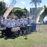 Tampil Memukau di HUT Bhayangkara ke-80, Resik Marching Band Tasikmalaya Tuai Apresiasi