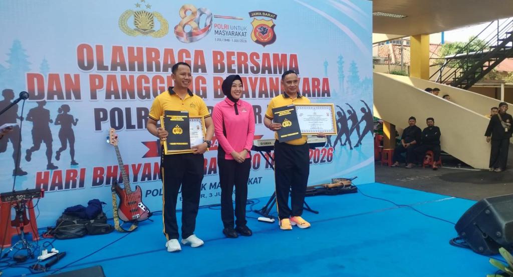 Polsek Bogor Utara Raih Juara 1 Lomba Kebersihan, Pembinaan Personel, dan Operasional se-Polresta Bogor Kota