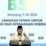 Presiden Prabowo Luncurkan Biodiesel B50, Tegaskan Kemandirian Energi Pilar Kedaulatan Bangsa