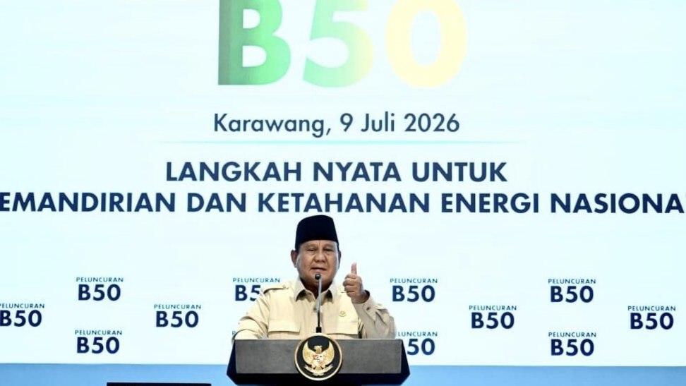 Presiden Prabowo Luncurkan Biodiesel B50, Tegaskan Kemandirian Energi Pilar Kedaulatan Bangsa