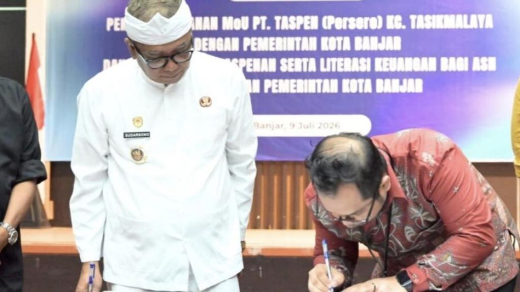 Pemkot Banjar Gandeng PT Taspen, Perkuat Jaminan Sosial dan Kesejahteraan ASN hingga PPPK