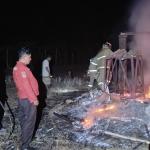 Lupa Padamkan Tungku, Gubuk Sawah di Pamarican Ciamis Hangus Terbakar
