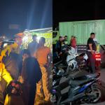 Gelar Razia di Lingkar Utara Tasikmalaya, Ratusan Motor Berknalpot Brong Terjaring Tim Gabungan