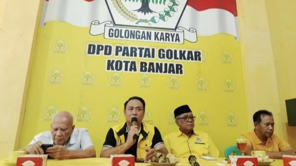 Sudarsono Resmi Pimpin DPD Golkar Kota Banjar, Persiapkan PAW dan Musda Awal Agustus