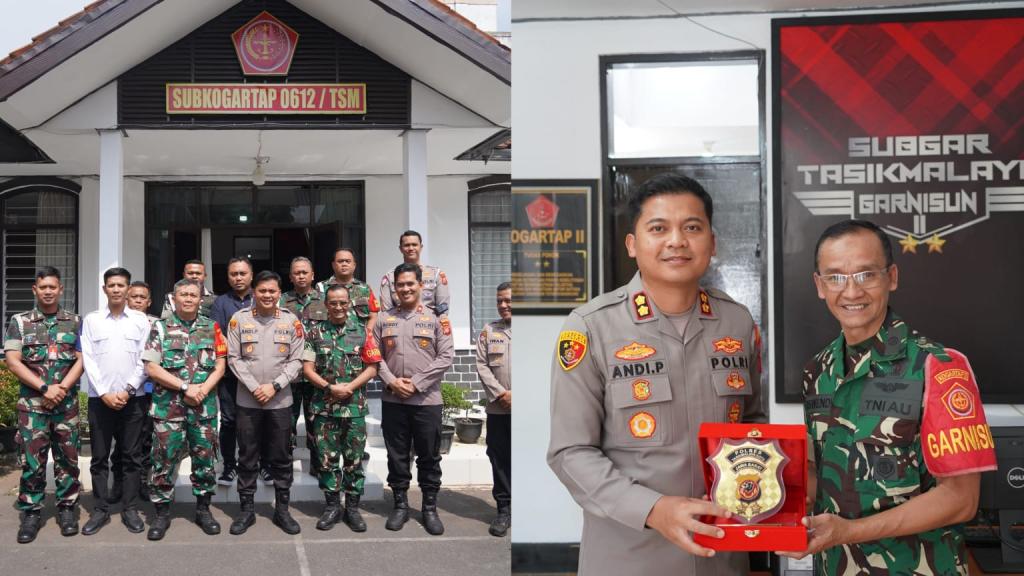 Kapolres Tasikmalaya Kota Perkuat Sinergi dengan Kogartap 0612, Bangun Kolaborasi Jaga Kondusivitas Wilayah