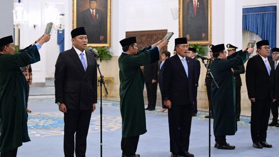 Presiden Prabowo Lantik Donny Ermawan dan Yos Sunitiyoso Pimpin Universitas Republik Indonesia