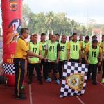 Jaga Kebugaran dan Profesionalisme, Polres Ciamis Gelar Tes Kesamaptaan Jasmani Personel