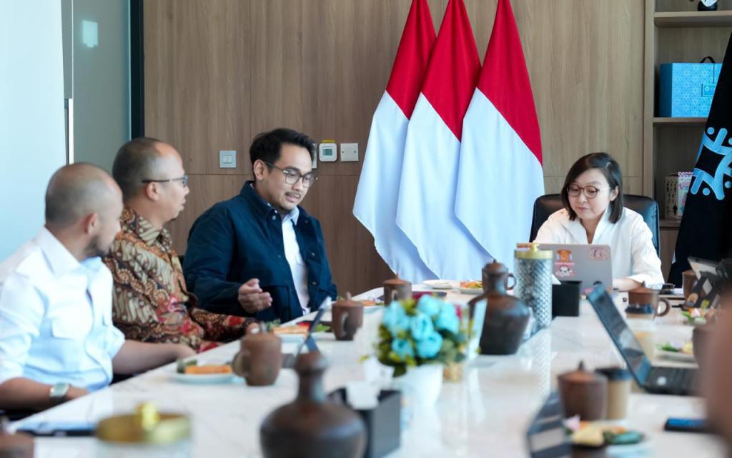 Viman Temui Wamen Ekraf, Pemkot Tasikmalaya Perkuat Strategi Pengembangan Ekonomi Kreatif