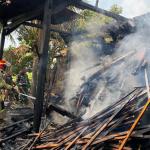 Gudang Kayu Bakar di Purwadadi Ciamis Terbakar, Diduga Berawal dari Bara Pembakaran Sampah