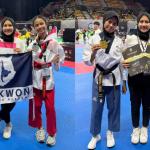 Debut di Malaysia, Dua Atlet Taekwondo Tasikmalaya Sabet Emas dan Perak di Kejuaraan Internasional 2026