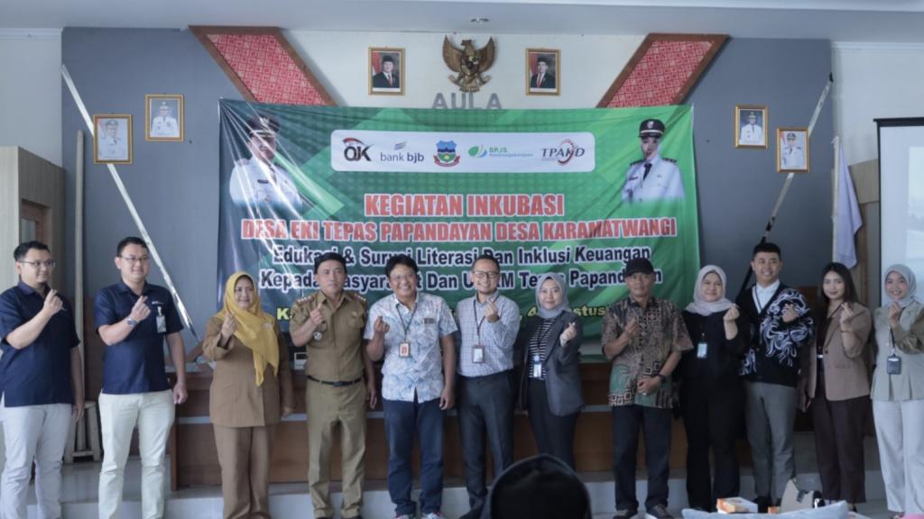 OJK Tasikmalaya dan TPAKD Garut Perkuat UMKM Melalui Program Desa EKI di Tepas Papandayan