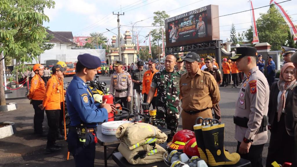Polres Ciamis Perkuat Kesiapsiagaan Karhutla, Kapolres Tekankan Deteksi Dini dan Sinergi Lintas Sektor
