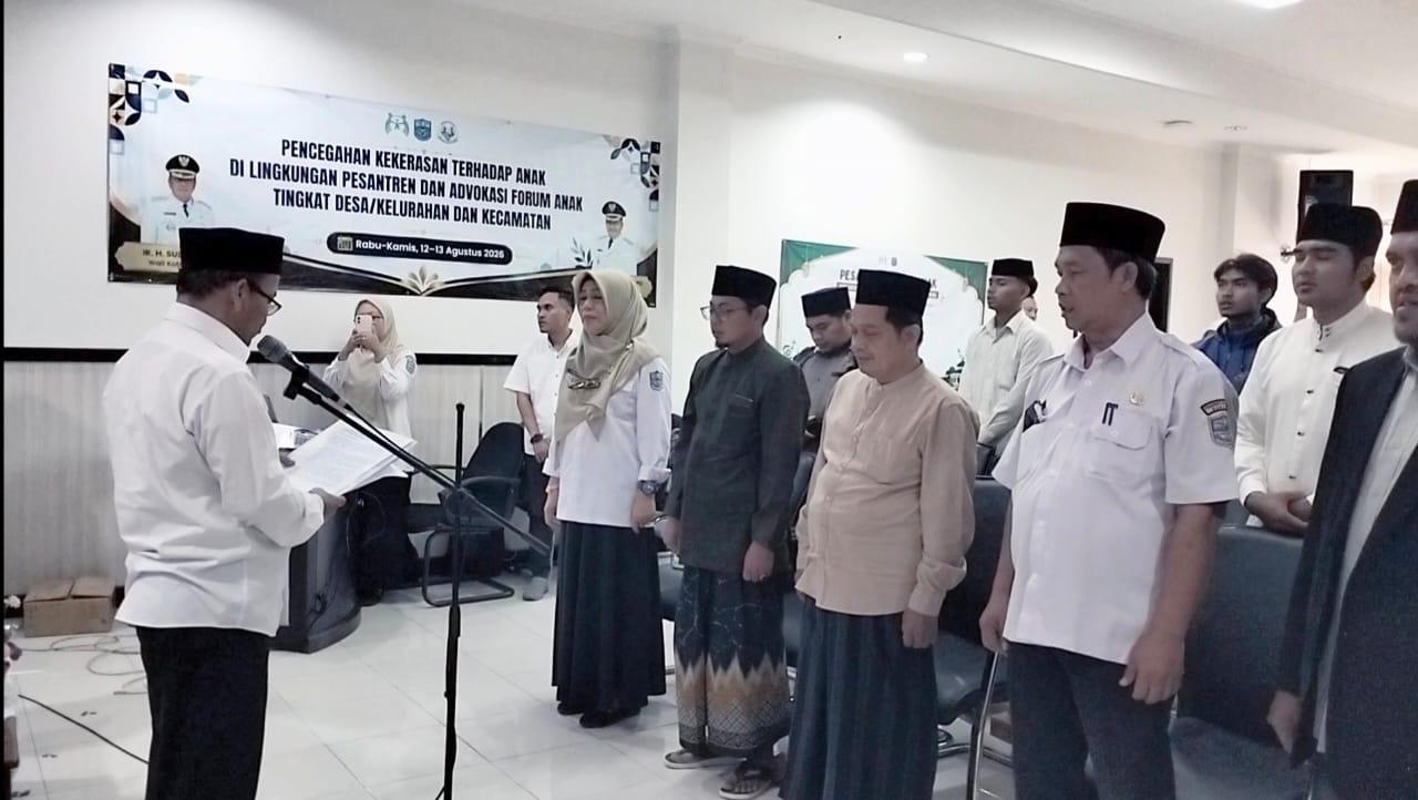 Dinsos P3A Kota Banjar Deklarasikan Pesantren Ramah Anak, Perkuat Pencegahan Perundungan dan Kekerasan Seksual